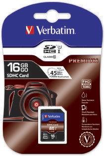 Verbatim 16GB | SDHC Card