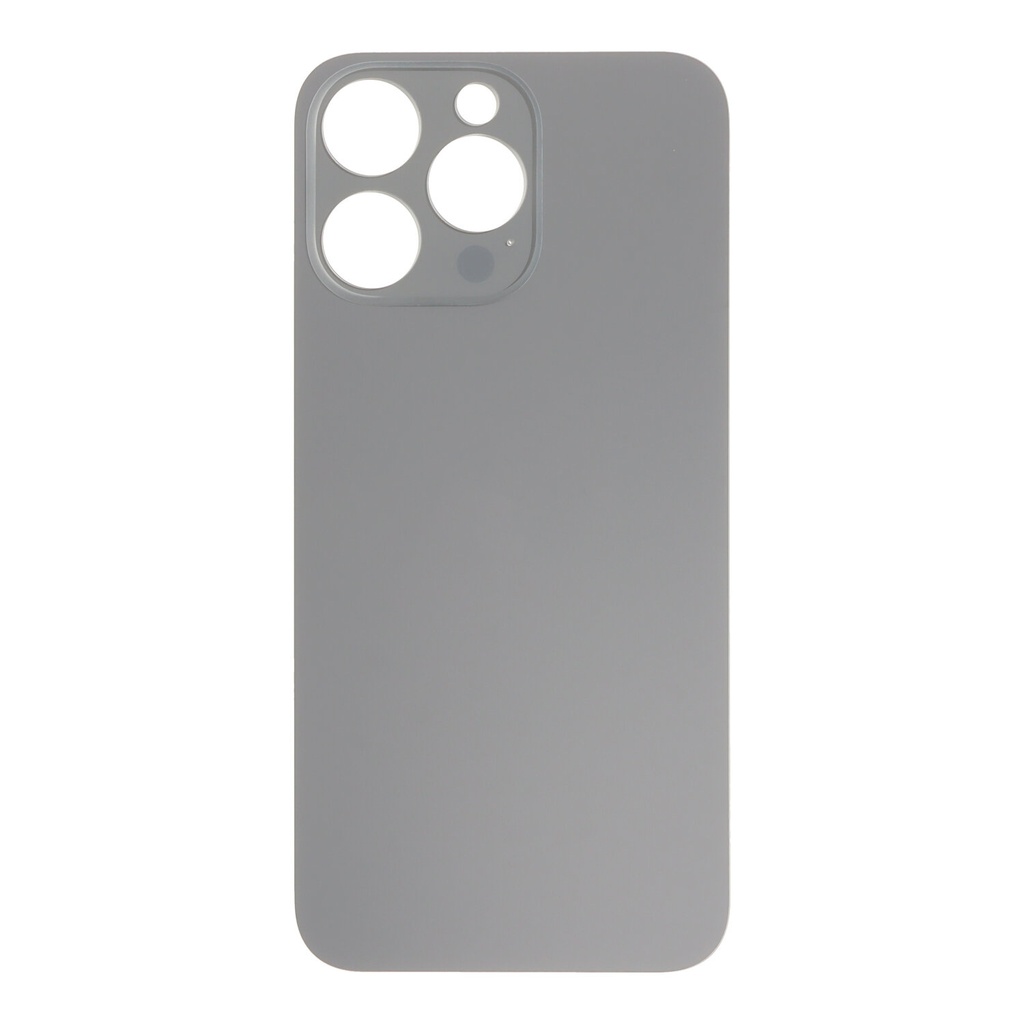HQ Back Glass Logo Large Hole /w Adhesive | iPhone 15 Pro Max  - All Colours
