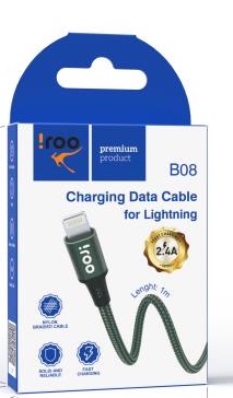 iRoo B08L | Lightning USB Cable - 1 Meter [small packaging]