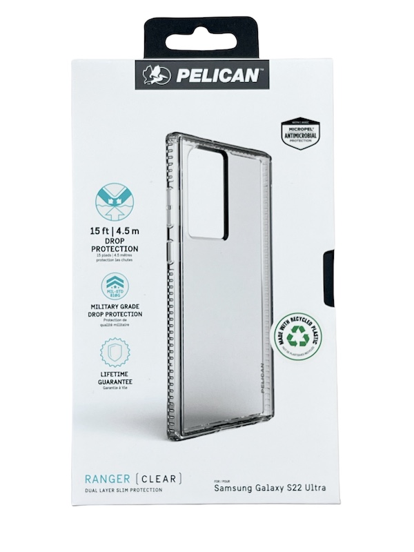 Pelican Ranger Samsung S22 Ultra (6.8) Clear HOCO AU Wholesale