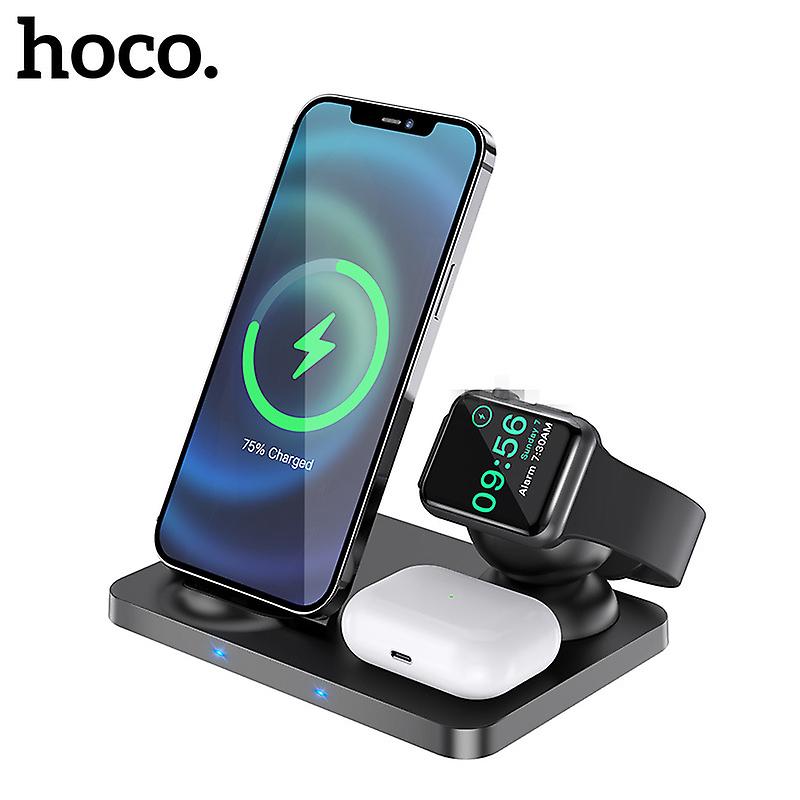 Hoco CW33 | Ultra-Charge 2-in-1 wireless charger + Free Hoco CW43 3in1 Charging Stand