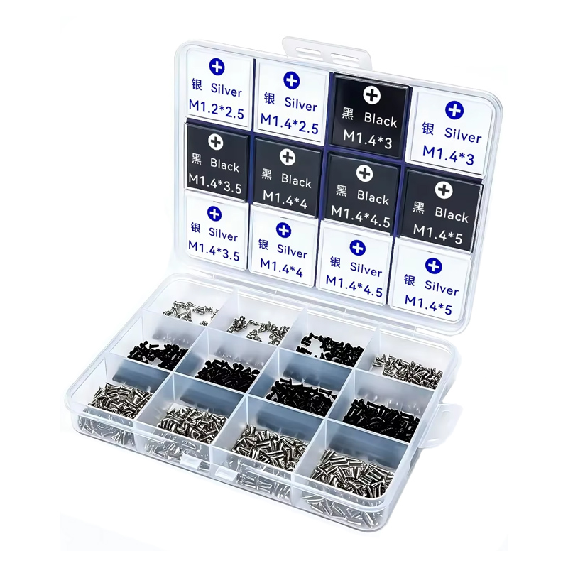 1200Pcs/Box Mechanic ADS-2 Replacement Screws Kit for Android Phone