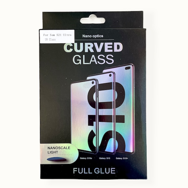 Nano Optics UV Glue Curved Glass | Samsung S21 Ultra