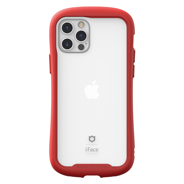 Original Korean iFace Reflection Back Glass | iPhone 12/12 Pro (6.1) - Red