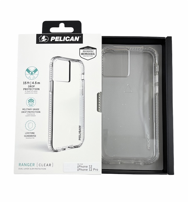 [KW6-01] Pelican Ranger 4.5m Drop Protection | iPhone 12 mini (5.4) - Clear