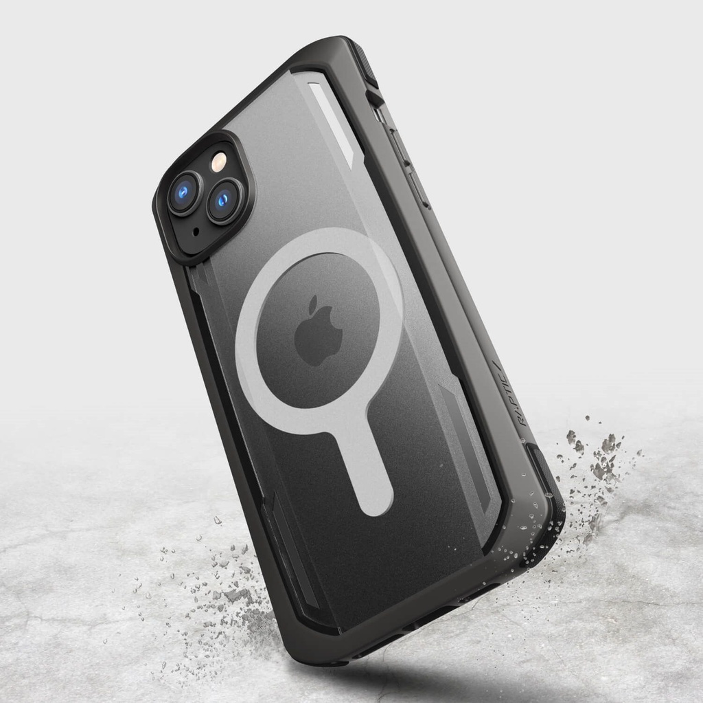 [BWS1-15] Raptic Secure MagSafe [4m Drop Tested] | iPhone 13/14 (6.1) - Black