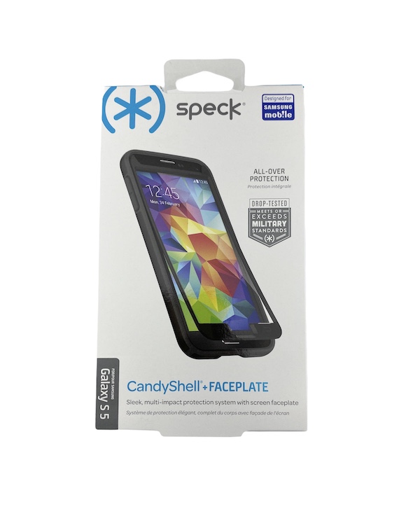 Speck CandyShell + Face Plate | Samsung S5 - Black