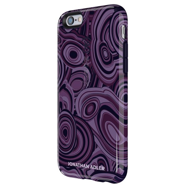 Speck CandyShell Inked Jonathan Adler | iPhone 6/6S – Malachite Purple Berry