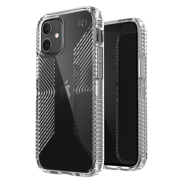[RW1-05] Speck Presidio Grip (4m drop) | iPhone 12/12 Pro (6.1) - Perfect Clear