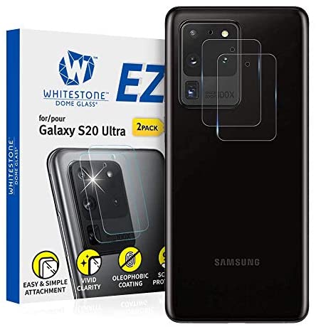 Whitestone EZ Camera Lens Tempered Glass | Samsung S20 Ultra (2pcs)