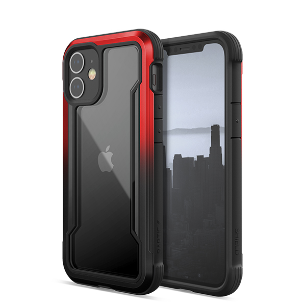 X-doria Raptic Shield | iPhone 12 mini (5.4) - Red/Black Radiant
