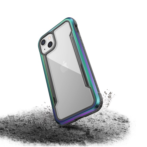 X-doria Raptic Shield Pro | iPhone 14 (6.1) - Iridescent  AntiMicrobial