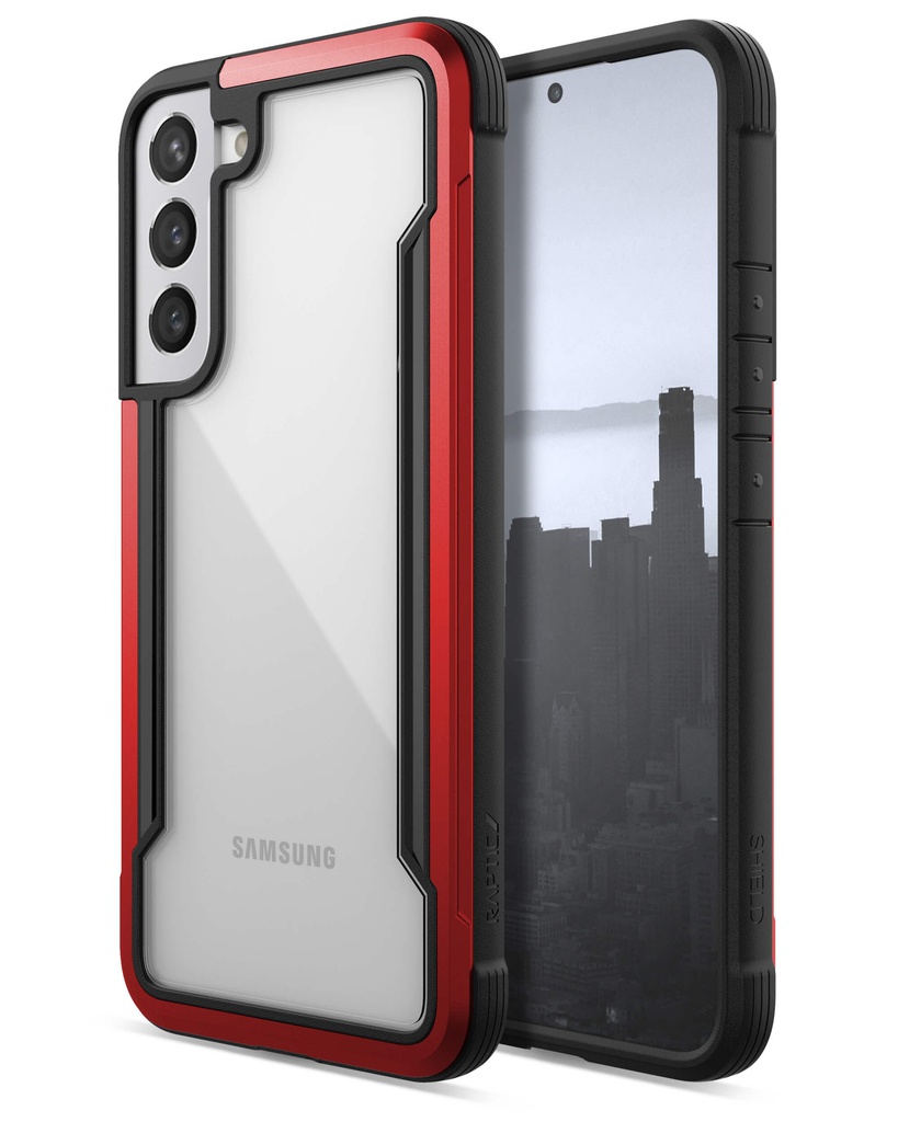 [KW5-02] X-doria Raptic Shield /w AntiMicrobial | Samsung Galaxy S23 Plus - Red