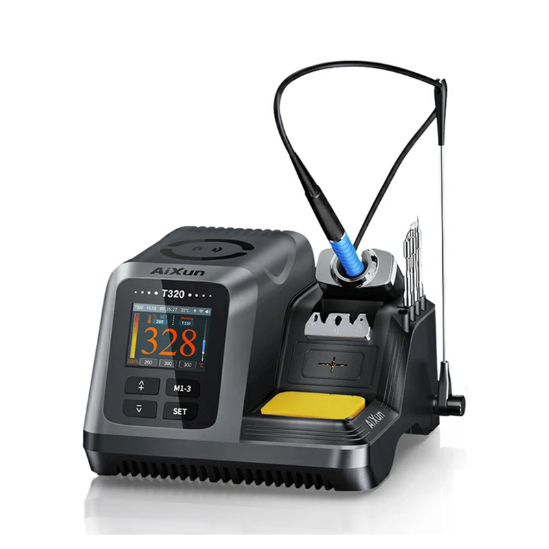 AiXun T320 Integrated Precision 200W Smart Soldering Station with T210 Handle & 3pcs Iron Tip 110V-220V