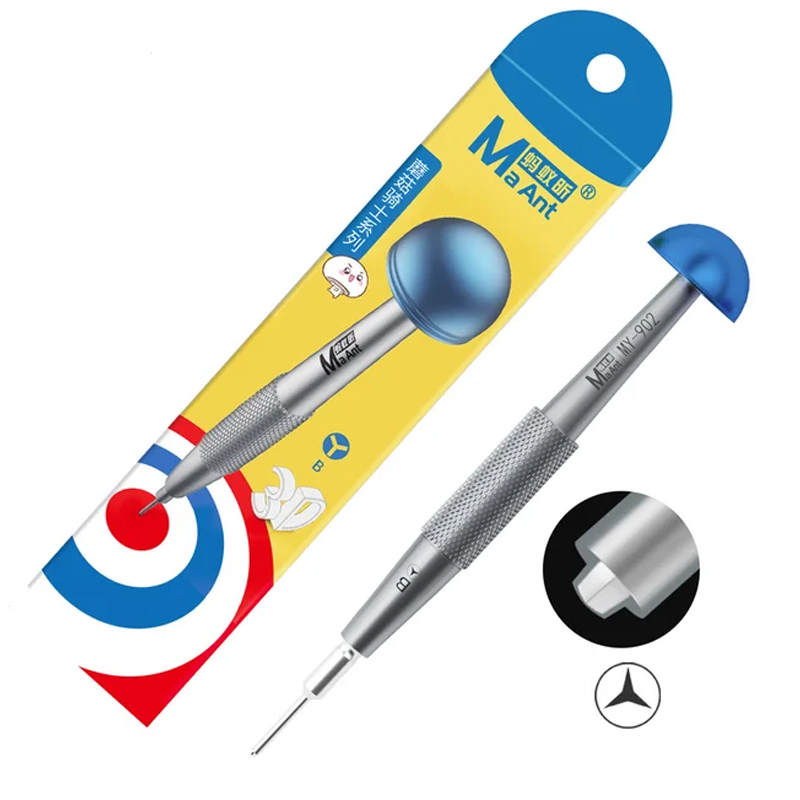 [TOL4-2] MaAnt MY-902 0.6mm Y Type 3D Mushroom Knight Series High-Precision Alloy Screwdriver