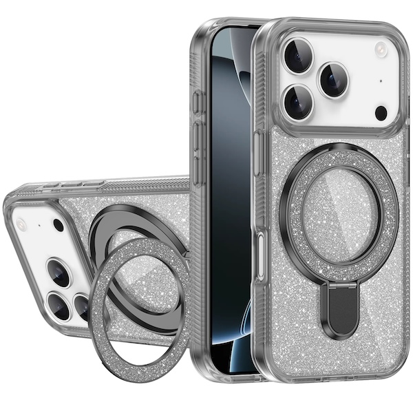 Nico Sparkle Ring Stand | iPhone 18 Pro/iPhone 17 Pro - Wireless Charging Compatible