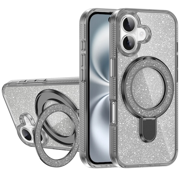 Coco Sparkle Ring Stand | iPhone 17 - Wireless Charging Compatible