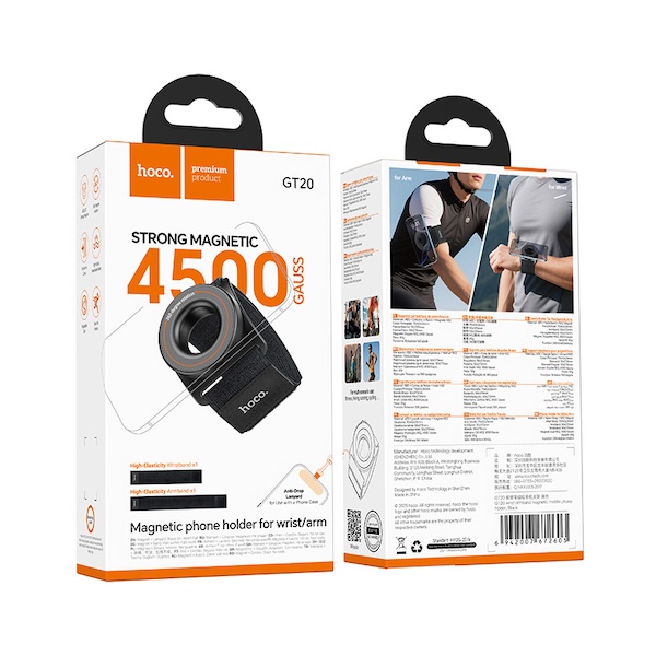 Hoco GT20 wrist armband magnetic mobile phone holder