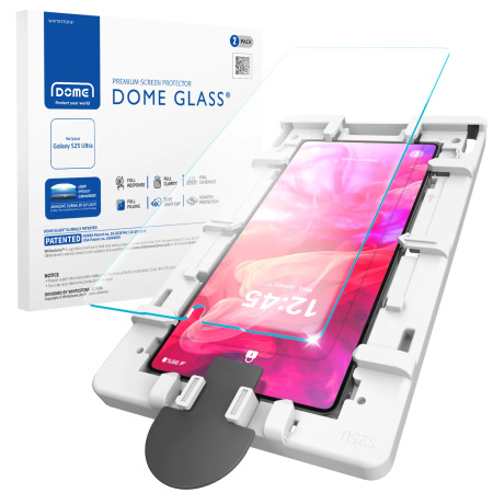 Korean Whitestone UV Dome Glass | Samsung S26 Plus – Ultrasonic FingerPrint [2PACK GLASS]