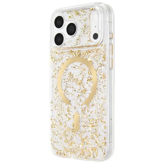 Case-Mate Karat Flakes MagSafe | iPhone 18 Pro Max/iPhone 17 Pro Max - Gold