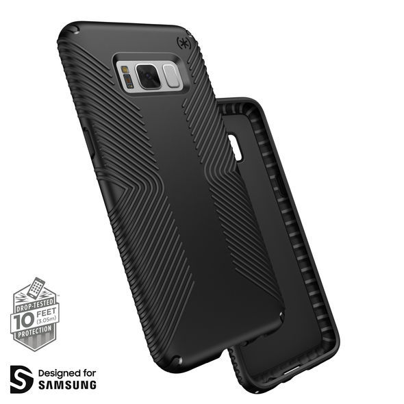 [BW-L02] Speck Presidio Grip | Samsung S8 Plus - Black