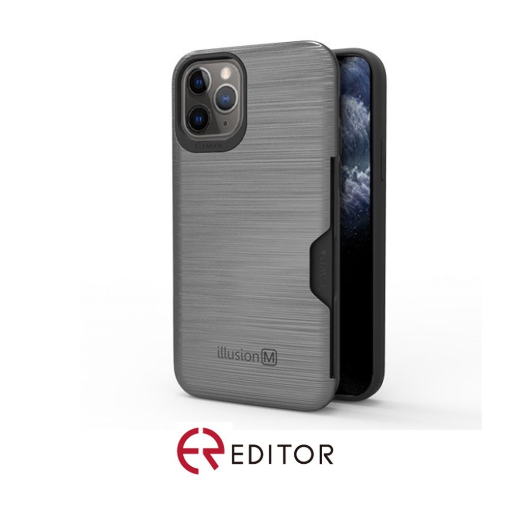 Editor Illusion w/ Card Slot | iPhone 11 Pro – GunMetal