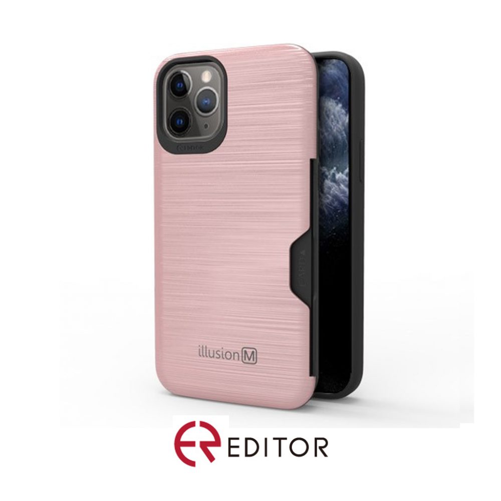 Editor Illusion w/ Card Slot | iPhone 11 Pro Max – Rose Gold