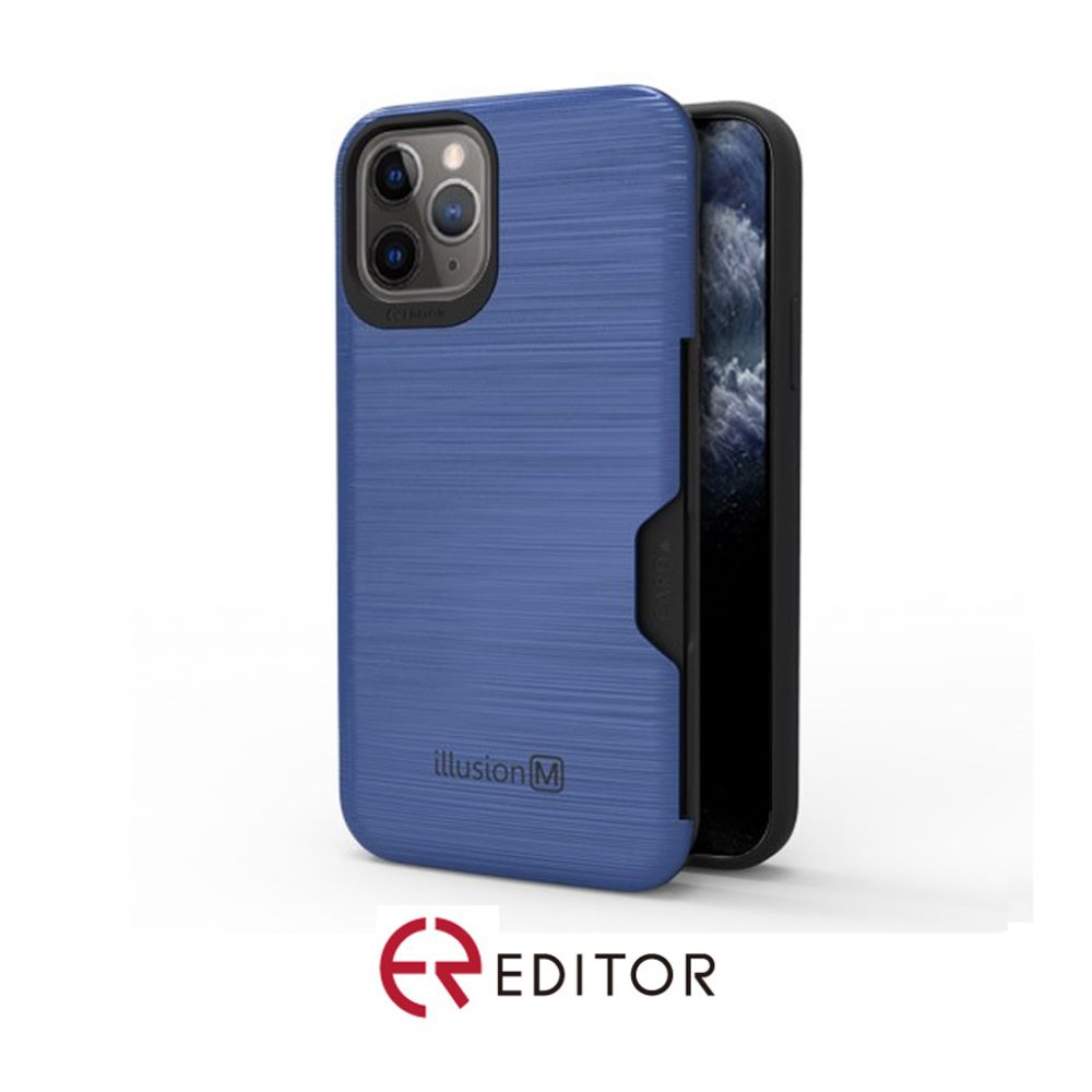 Editor Illusion w/ Card Slot | iPhone 12 mini (5.4) –Blue