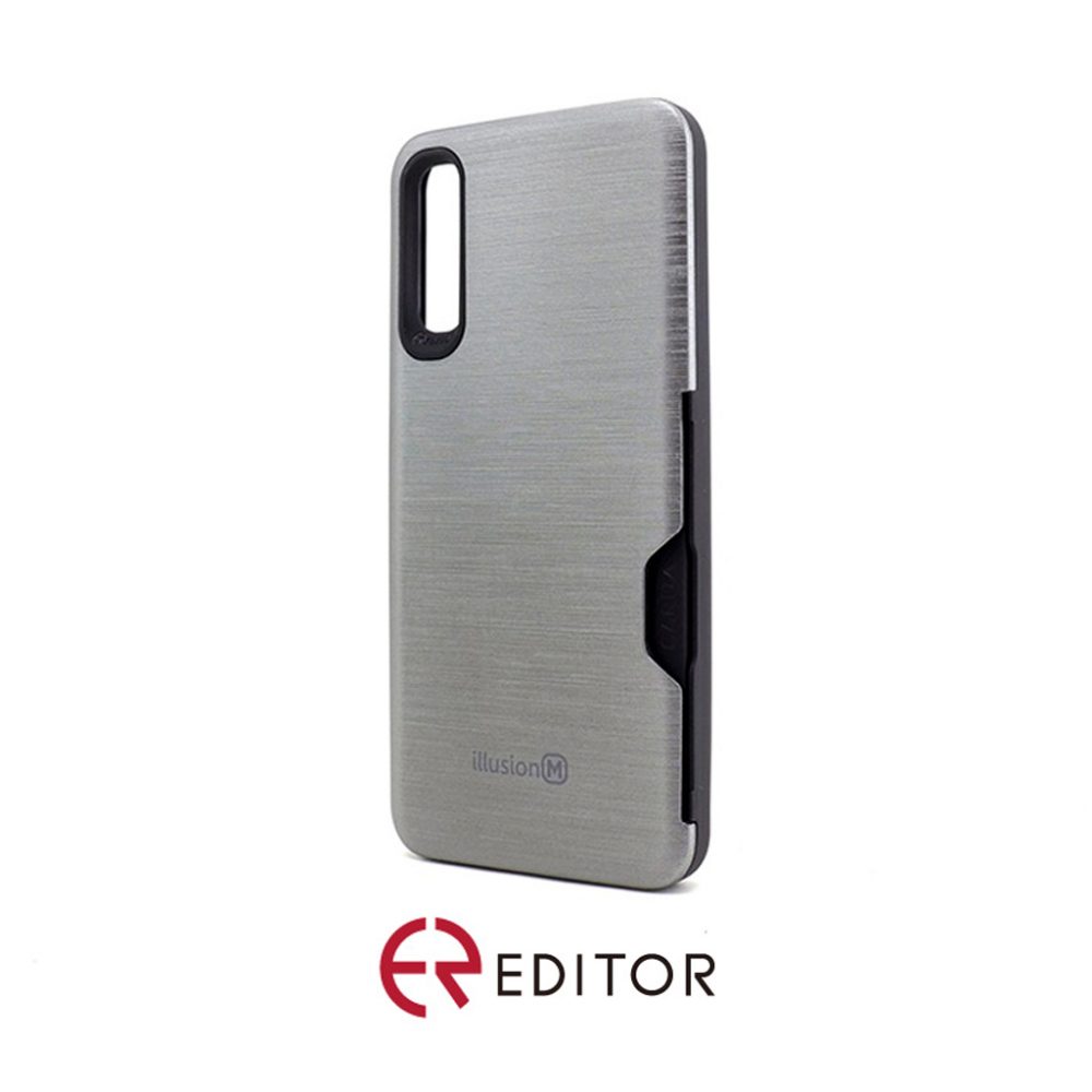 Editor Illusion w/ Card Slot | iPhone XR – GunMetal
