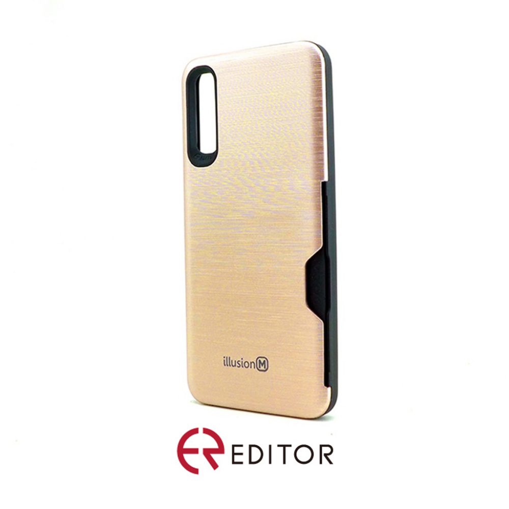 Editor Illusion w/ Card Slot | iPhone XR – Rose Gold
