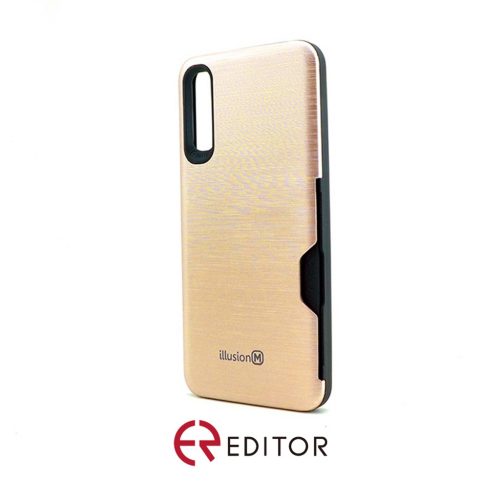 [I-152] Editor Illusion w/ Card Slot | Samsung A50 – Rose Gold
