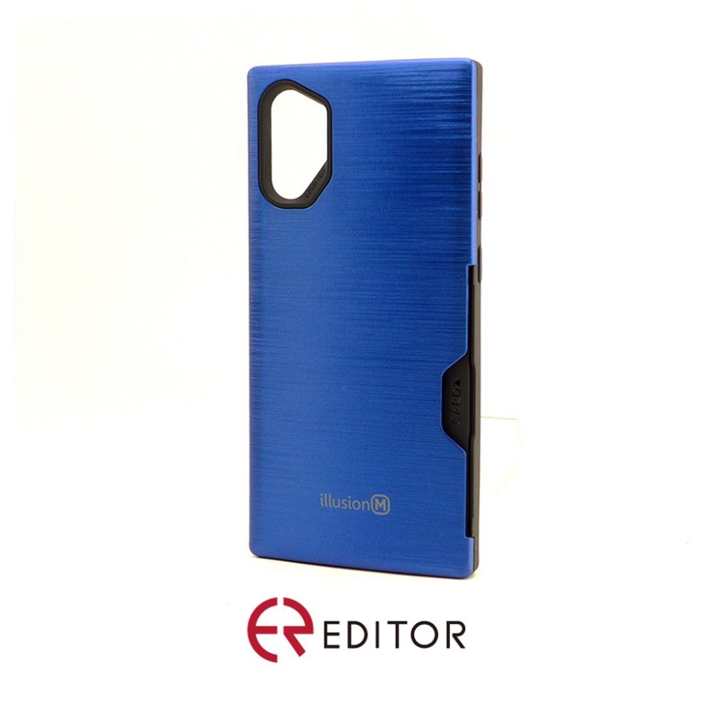 Editor Illusion w/ Card Slot | Samsung Note 10 – Blue