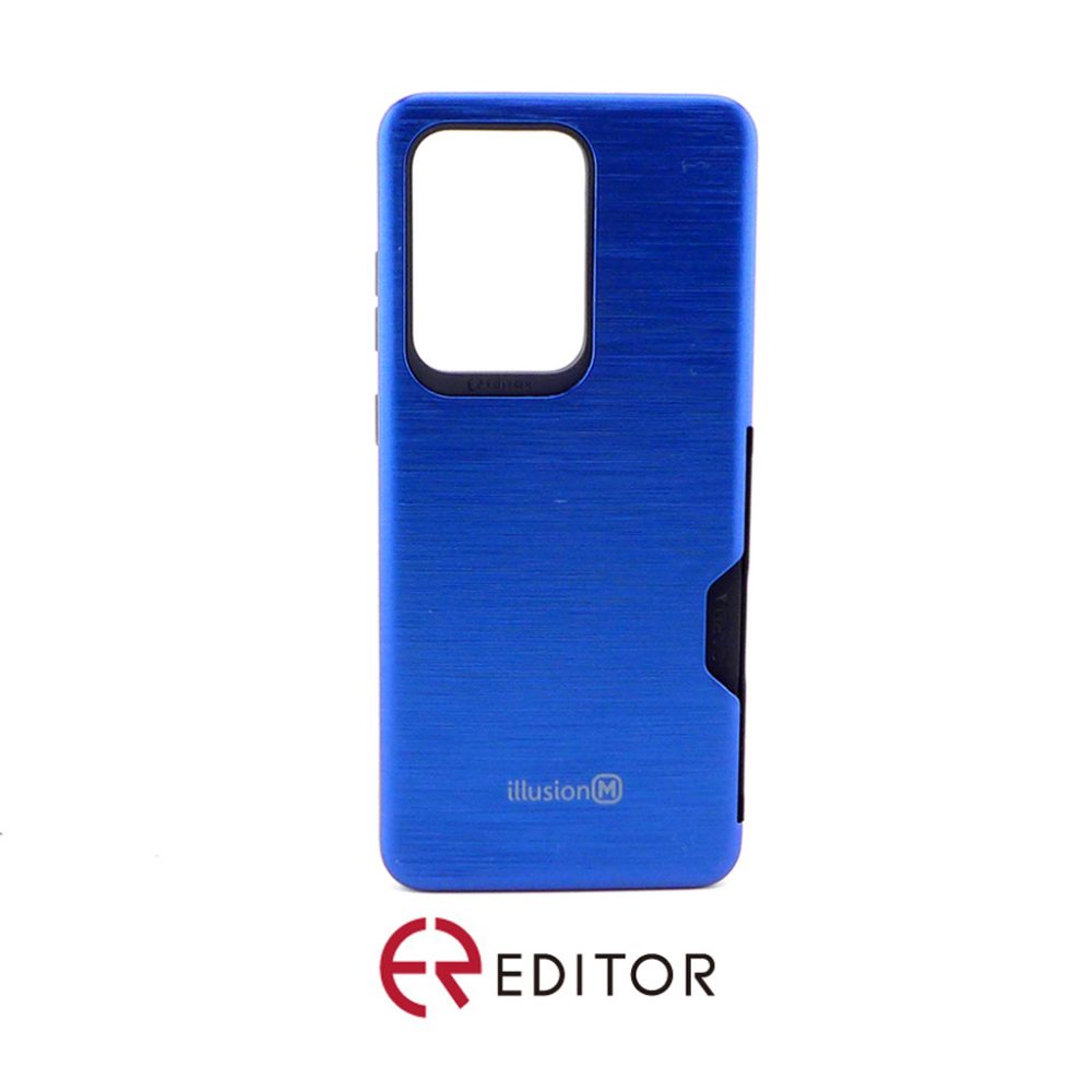 Editor Illusion w/ Card Slot | Samsung Note 20 – Blue