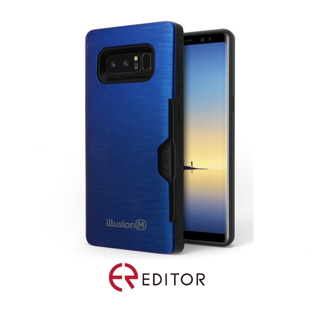 [KW2-05] Editor Illusion w/ Card Slot | Samsung S10 5G – Blue