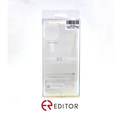 [FW2-17] Editor Transparent Capsule | iPhone 12 Pro Max (6.7) - Clear