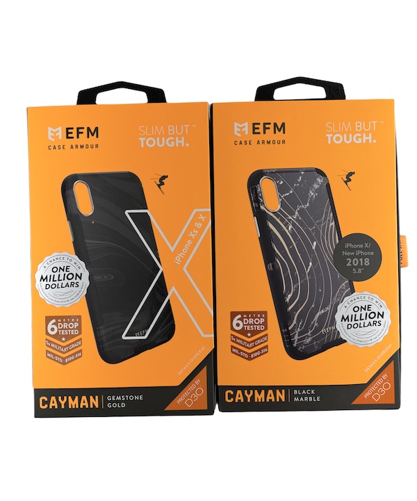EFM Cayman D3O | iPhone X/Xs - Marble