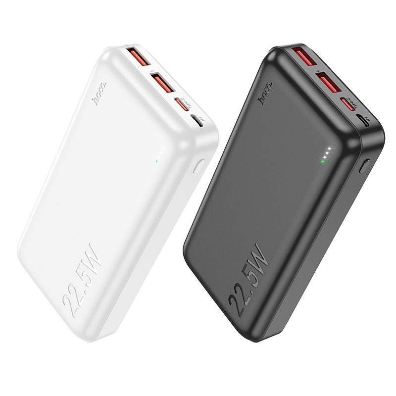 Hoco J101A | Astute 22.5W fully compatible power bank(20000mAh) - Black