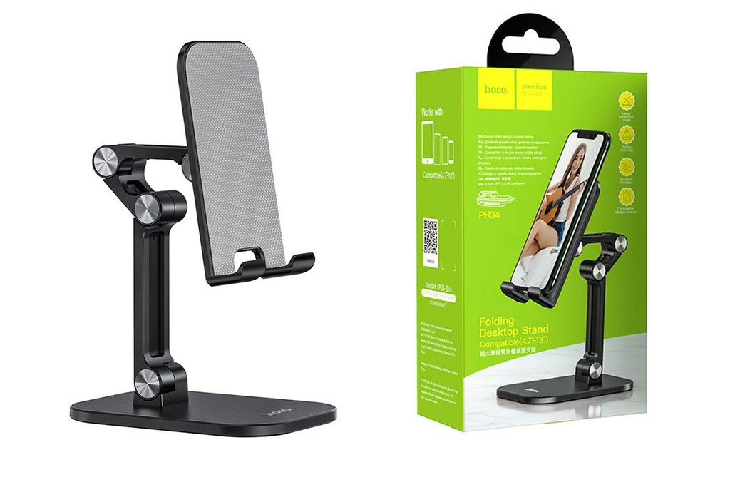 HOCO PH34 | Folding Desktop Universal Stand for Phones and Tablets