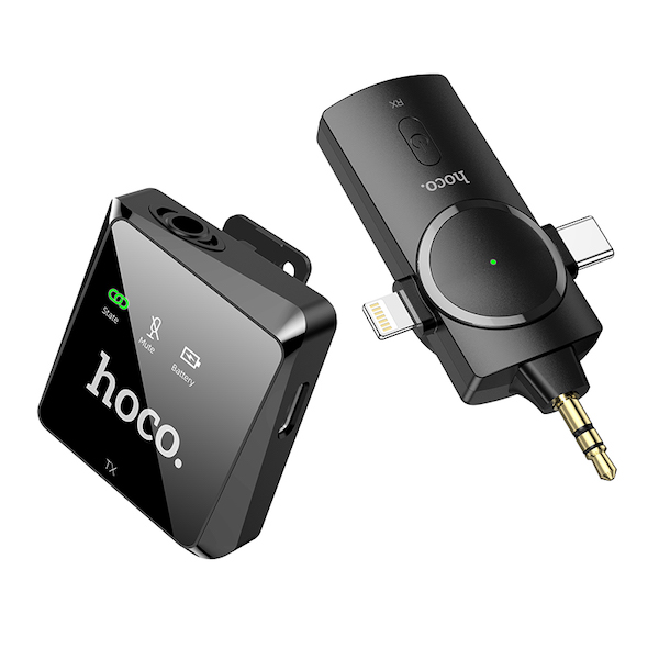 Hoco S31 3in1 | Stream Wireless Reciver for Lightning/Type-C/AUX