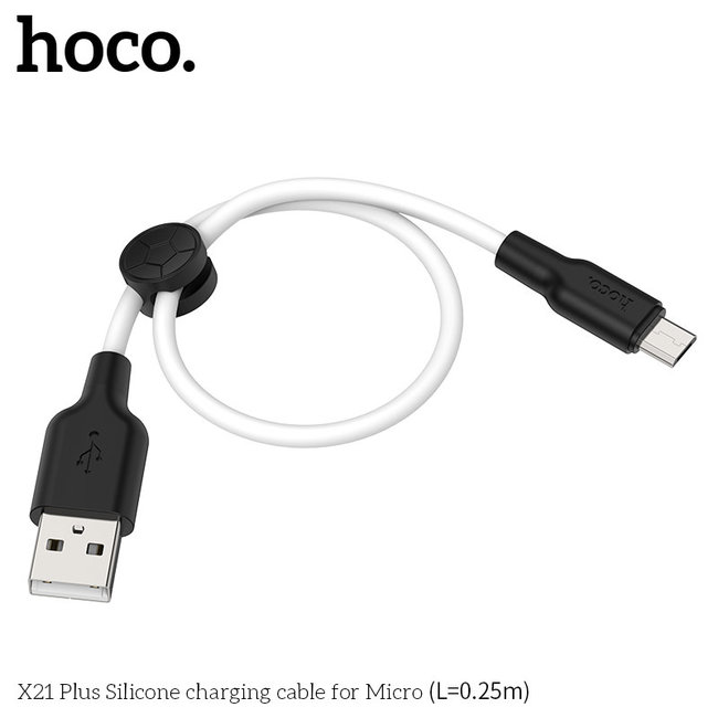 Hoco X21plus 25cm | Micro USB Cable