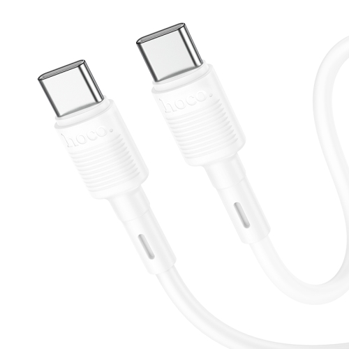 Hoco X83 Victory | 60W Type-C to Type-C Cable - White