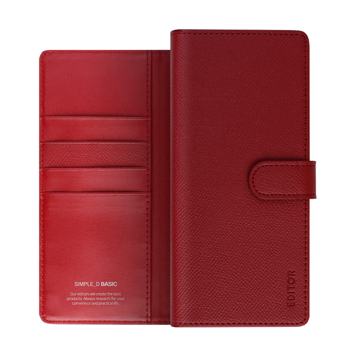 Korean Simple D Basic | iPhone 11 Pro Max (6.5) - Red