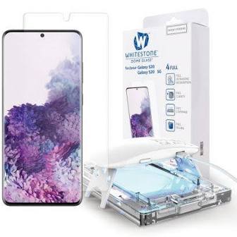 Korean Whitestone UV Dome Glass – Samsung S20 Plus (6.7) – Ultrasonic FingerPrint